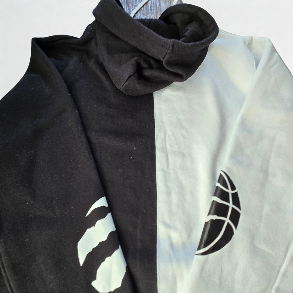 NBA Black and White Split Hoodie - Picture 5 of 8